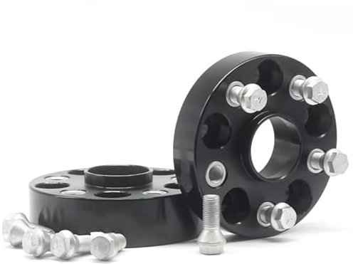 Spurverbreiterung Für Vw Für Amarok M14xP1,5 2 Stück 20/25/30/35/40/45mm PCD 5x120 CB = 65,1mm Rad Spacer Adapter Anzug Auto Distanzscheiben(45mm)