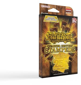 Yu-Gi-Oh! Quarter Century Stampede 3- Pack Booster