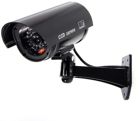 Überwachungskamera Dummy Attrappe Wand YMPA UEK-SD (1, schwarz)