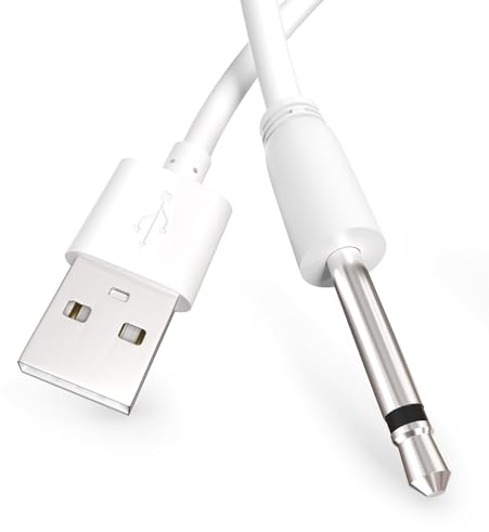 Yaekea 2.5mm DC Charger 2.7Ft Replacement Fast USB A to DC Charging Cable Universal DC 5V Power Cord