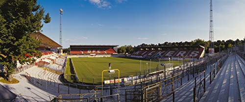Stadion Bieberer Berg – Offenbach Panorama – Poster 240 x 100 cm – hochwertiger FineArtPrint