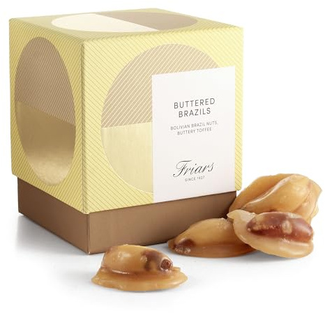 Friars Premium Toffee Buttered Brazil Nuts, Sweet & Crunchy Kernels