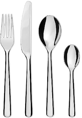 Alessi Bg02S24 Service À Couverts 24 Pièces, Acier Ino x ydable 18/10, Taille Unique