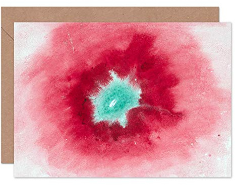Artery8 Hilma Af Klint Untitled 1920 Abstract Painting Fine Art Greeting Card Plus Envelope Blank Inside