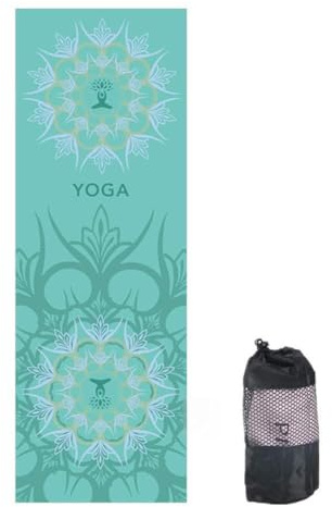 Morbuy Hot Yoga Handtuch, Mikrofaser Yoga Handtuch 63cm x 185cm rutschfest Fitnesstuch Weich Atmungsaktiv Antirutsch Yogatuch Gilt für Fitness Ausbildung