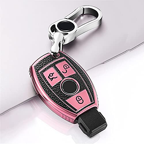 VIdisp Schlüsseletui, passend für Mercedes Benz CLA GL ML SLK CLS ABCs Klasse W204 W176 W210 W211