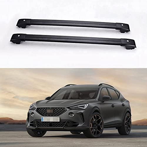 LUCKQ Dachgepäckträger Dachträger | Kompatibel für Cupra Formentor 2021+, Dient der Montage von Dachboxen, oder Dachfahrradträger, Leiter | Robuste Konstruktion aus Aluminium
