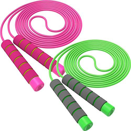 Corde à Sauter Enfant, Corde a Sauter Reglable Pour Garçons,Filles 3-12 ans | Convient pour Jeu Scolaire activité de Plein air des Exercices de Combustion Graisses de Fitness