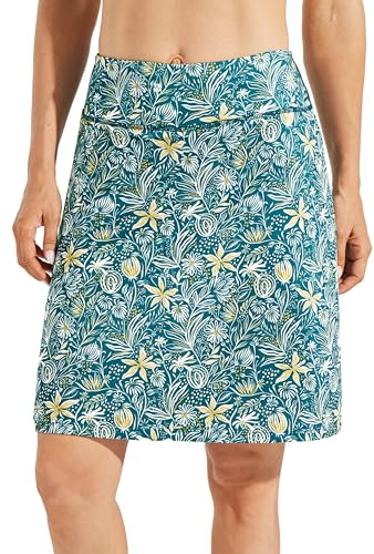 WILLIT Damen 20 Röcke Golf Knielange Tennisröcke Sportlich Modest Sportlich Casual Skorts Tasche UVA-Schutz