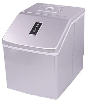 TEmkin Macchina per Il Ghiaccio Rotonda elettrica Portatile a Tre spessori per Uso Domestico. Macchina per Il Ghiaccio Bar