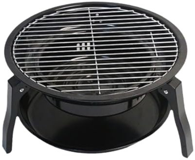 GTOULHH Barbecue a Carbonella Stufa A Carbone Portatile con Griglia per Barbecue in Acciaio Laminato A Freddo per Campeggio All'aperto per Feste in Casa Grill Barbecue Portabile