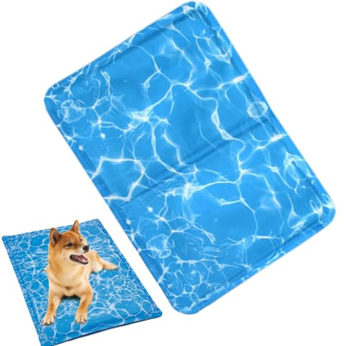 Kühlendes Hundebett, Kühlmatte für Haustiere | Hundedecke – weiche und weiche Zwinger-Matte für kleine mittelgroße Haustiere, Katzen und Chie