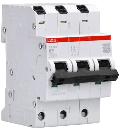ABB SX203-B16 Sicherungsautomat FlexLine B-Charakteristik 6kA 16A 3P 2CDS253003R0165