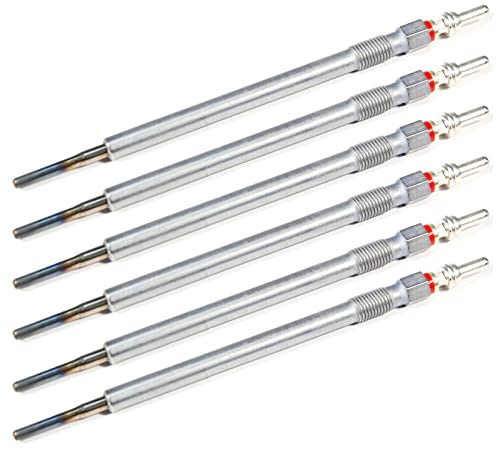 Partsline Bougie de préchauffage compatible avec Sprinter Vito Viano Classe A 160 180 200 C Clk Cls GL GLK ML R S 320 3,0 V6 Cdi 320 350 ML 420 E320 300C 3,0l CRD 0100266011 0250403008 Y8002A