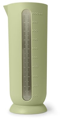 Blim Plus - Caraffa Graduata QB L L-Forest 1 Litro - Misuratore Liquidi Beccuccio Salvagoccia - Made in Italy