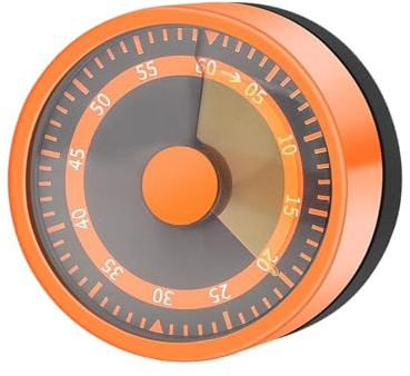 Eoixuqba Timer per cucinare | Orologio timer con allarme forte | 60 minuti di carica orologio di cottura per anziani bambini lavoro studio stufa cottura aula