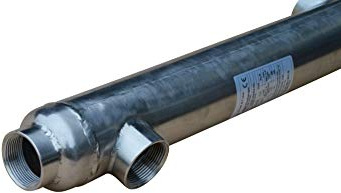SPIRATO Edelstahl Wärmetauscher (61 kW)