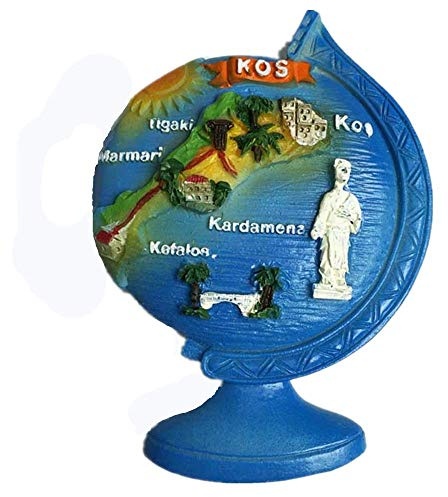 Kos Griechenland 3D-Kühlschrankmagnet, Heim- und Küchen-Dekoration, magnetischer Aufkleber, Kos Griechenland, Kühlschrankmagnet, Reise-Souvenir, Geschenk und Sammlung