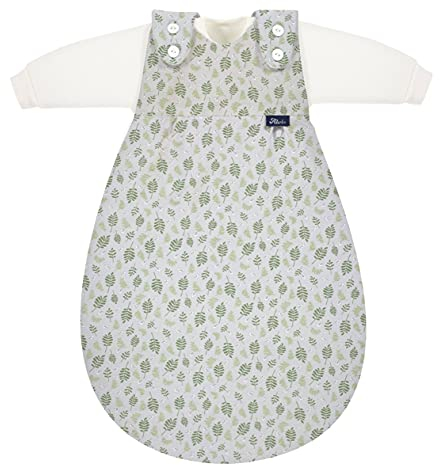 Alvi Baby Mäxchen 3tlg. drifting leaves/Alvi Außensack & zwei Alvi Innensäcke/Ganzjahresschlafsack mitwachsend