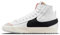 Nike Blazer Mid '77 Jumbo, Scarpe da Ginnastica Uomo, White/Black-White-Sail, 45 EU