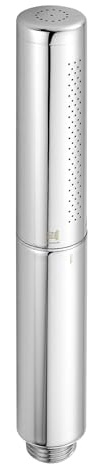 Heyalan Hand Held Shower Wand, High Pressure Handheld Head with Strong Flow, Luxury Spray for Bathroom,Dual Function,Polished Chrome