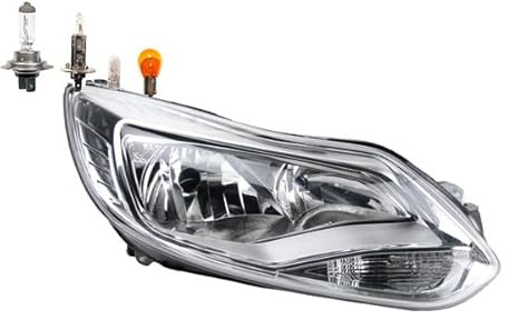 Johns, Scheinwerfer Halogen passend für Ford Focus 11 04/2011-09/14 Rechts Leuchtmittel