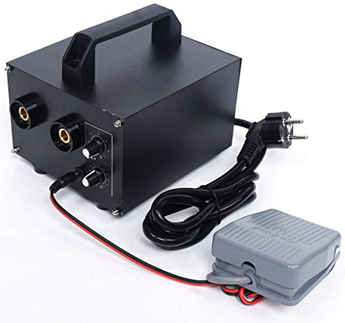 Punktschweißgerät Akku Spot Welder, 220V Output 1600A 6700W Profi Battery Spot Welder Akku Punktschweißgerät Einstellbar Tragbares Machine