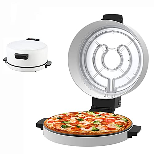 TEHONGMAI Pizza Maker, 12 Inch Pizza Cooker and Calzone Maker, with Timer &Temperatures control, 1800 Watts Pizza Oven convert to Electric indoor Grill
