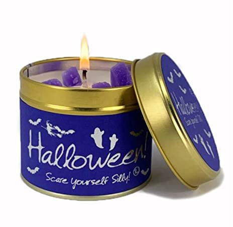 Lily-Flame Halloween! Tin Candle