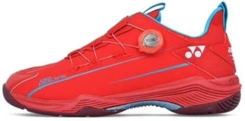 YONEX Power Cushion 88 DIAL Shoes (SHB88D2EX) (RED) (us_Footwear_Size_System, Adult, Men, Numeric, Medium, Numeric_11_Point_5)