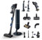 Samsung Scopa Elettrica VS20B95973B/WA BESPOKE Jet Plus pro extra, Aspirapolvere Senza Filo, Clean Station, Potenza 210W, Fino a 120 Min di Autonomia, Midnight Blue