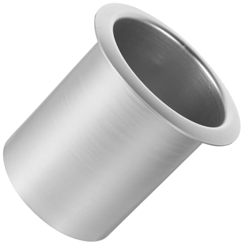 JECOMPRIS Einbau GeträNkehalter Auto Boot Sofa, Aluminium Becherhalter Silber, Vielseitiger GeträNkehalter FüR Autos, Boote Und Heimkino-Sofas
