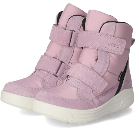 Ecco Urban Bottes d'hiver pour enfant en cuir suédé et textile, Lavender Mist Lavender Mist, 32 EU