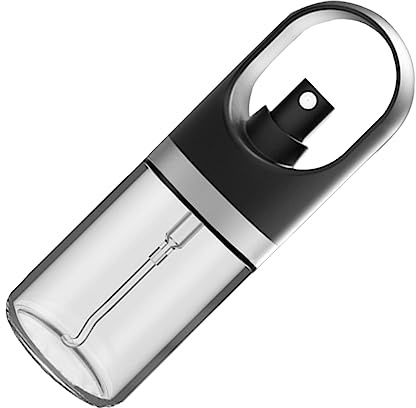 Cabilock Portable Oil Spray Bottle Press-type Mister for Cooking Olive Oil Sprayer Silicone Pp Material Leakproof Design