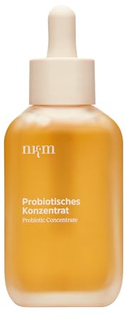 nkm Naturkosmetik München Probiotisches Konzentrat - 100 ml - Gesichtskonzentrat mit Kamille - Starke Hautbarriere - Vegan - Für alle Hauttypen - Dermatologisch Getestet