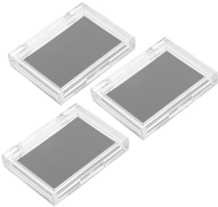 HONITANO 3st Magnetisk Sminkpalett Tom Palett För Ögonskuggor Highlighters Resvänlig Makeup Förvaring Mångsidig Design För Sminkprodukter