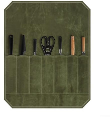 EasyByMall Sac de transport en toile cirée imperméable avec grand espace de rangement et coutures renforcées, Voir image, army green