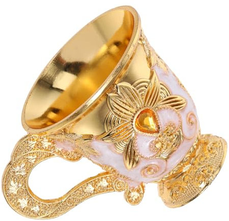 Luxshiny Bol Eau Métal Coupe De Communion Miniature Dorée Gobelet pour Usage Cérémoniel Tasse à Religieuse