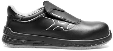 Sottozero Work SOCIM Wasabi S2 HRO FO SR ESD Scarpa Bassa Antinfortunistica da Cucina Microfibra, Uomo/Donna (Nero, Sistema Taglie Calzature EU, Adulto, Uomo, Numero, Media, 42)
