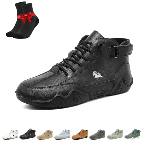 Utomhus All-Terrain Slip On Barfota Vandring Beck Skor, Andningsbara Halkfria Barfotaskor, for Bilkörning & Vardagsbruk(Black,36 EU)