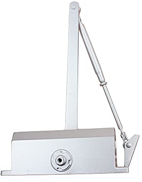 Türschließer, 80–110 kg, Brandschutztür, Hochleistungs-Türschließer aus Aluminium, automatische Geschwindigkeitseinstellung, Federdämpfung