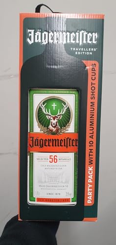 Jagermeister Party Box + 10 shots métal
