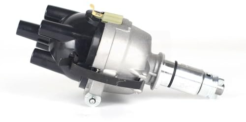 Distribuidor Kit de encendido electrónico con distribuidor de puntos 25D4, compatible con Ford Jensen compatible con Morgan de 12 V y 4 cilindros. Distribuidor de encendido(Point dis. only)