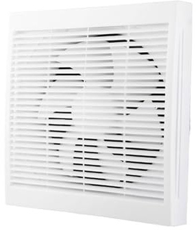 Extractor de Aire Ventilador de ventilación silencioso 8 Pulgadas, Potente Extractor Aire for baño, Ventana Inodoro Ventilador de Piso