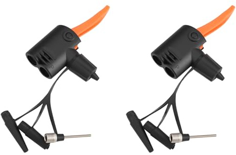 VGOL Adaptador de Válvula de Bicicleta 3 en 1 2 Unidades Convertidor de Válvulas Británicas Americanas Y Francesas para Boquilla de Bomba de Bicicleta