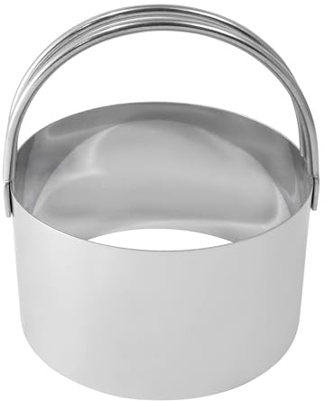 R&M International Stainless Steel 2-3/4 Round Biscuit Cutter with Handle, 1-Piece