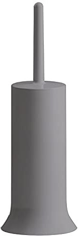 Gedy G-Peter Scopino WC Grigio, Misure e Peso: 41X14X14 CM & 0,3 kg, Scopettino WC Realizzato in resine termoplastiche, Scopino Bagno Design di R&S, 2 Anni di Garanzia