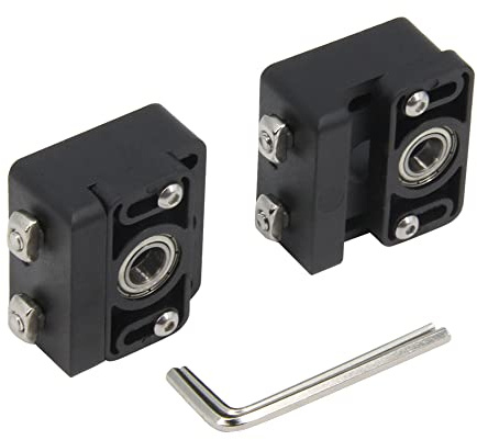 Zeberoxyz 2 Stück verstellbare Ender 3 Upgrade Z-Achse Führungsschraube Top Mount Z-Rod Lagerhalter für Ender 3/Ender 3 Pro/Ender 3 V2/ CR-10/CR-10S/ CR10 V2 3D-Drucker-Zubehör