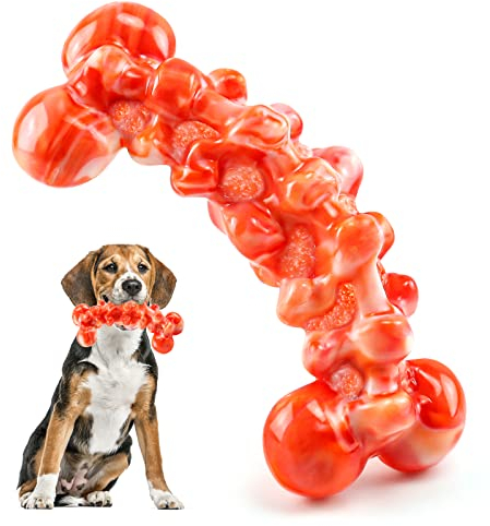 WOWBALA Hundespielzeug für Aggressive Kauer Kauspielzeug Großes Hundespielzeug Unzerstörbares Spielzeug für Große Mittelgroße Hunde