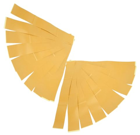 Nastro per la Lavorazione del Legno con Spazio Zero, 20 Strisce di Nastro Biadesivo per la Lavorazione del Legno, 2 X 14 Nastro a Gioco Zero Strisce Autoadesive in PVC